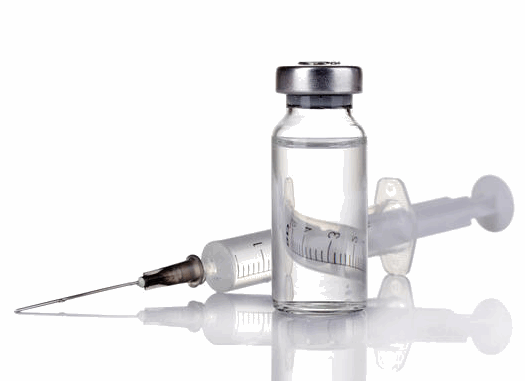 Infliximab needle and vial