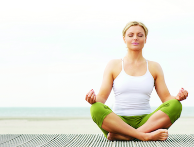 yoga woman meditation