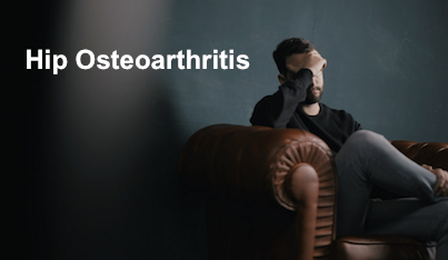 hip osteoarthritis man in pain